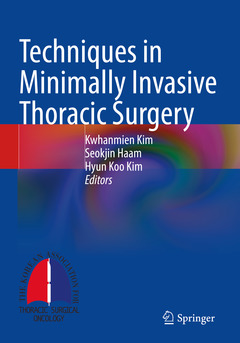 Couverture de l’ouvrage Techniques in Minimally Invasive Thoracic Surgery
