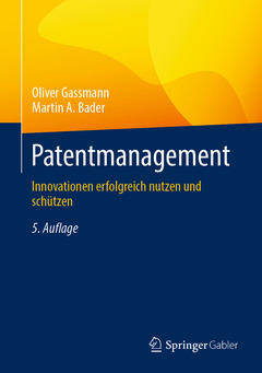 Couverture de l’ouvrage Patentmanagement
