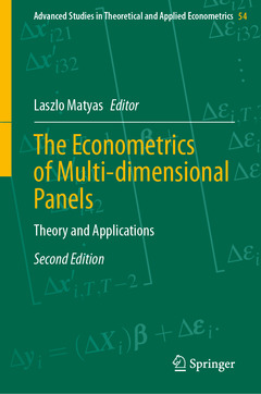 Cover of the book The Econometrics of Multi-dimensional Panels