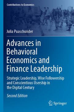 Couverture de l’ouvrage Advances in Behavioral Economics and Finance Leadership