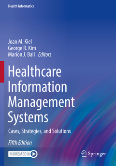 Couverture de l’ouvrage Healthcare Information Management Systems
