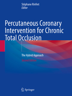 Couverture de l’ouvrage Percutaneous Coronary Intervention for Chronic Total Occlusion
