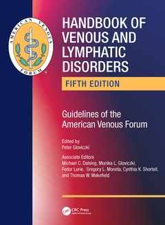 Couverture de l’ouvrage Handbook of Venous and Lymphatic Disorders