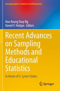 Couverture de l’ouvrage Recent Advances on Sampling Methods and Educational Statistics