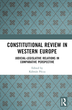 Couverture de l’ouvrage Constitutional Review in Western Europe