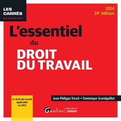 Cover of the book L'essentiel du droit du travail