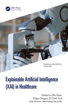 Cover of the book Explainable Artificial Intelligence (XAI) in Healthcare