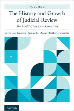 Couverture de l’ouvrage The History and Growth of Judicial Review, Volume 2