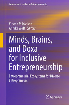 Couverture de l’ouvrage Minds, Brains, and Doxa for Inclusive Entrepreneurship