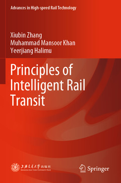 Couverture de l’ouvrage Principles of Intelligent Rail Transit