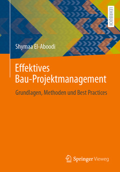 Couverture de l’ouvrage Effektives Bau-Projektmanagement