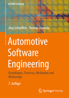 Couverture de l’ouvrage Automotive Software Engineering