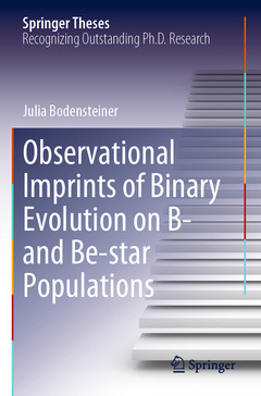 Cover of the book Observational Imprints of Binary Evolution on B- and Be-star Populations