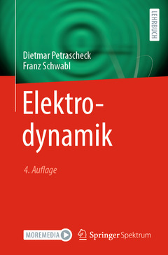 Cover of the book Elektrodynamik