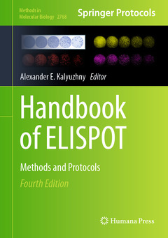 Couverture de l’ouvrage Handbook of ELISPOT 