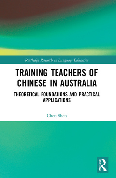 Couverture de l’ouvrage Training Teachers of Chinese in Australia