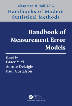 Couverture de l’ouvrage Handbook of Measurement Error Models