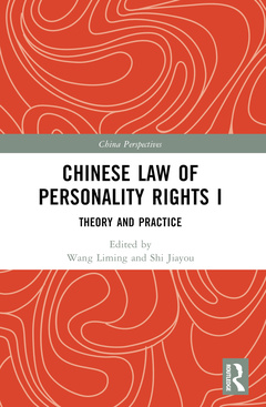 Couverture de l’ouvrage Chinese Law of Personality Rights I