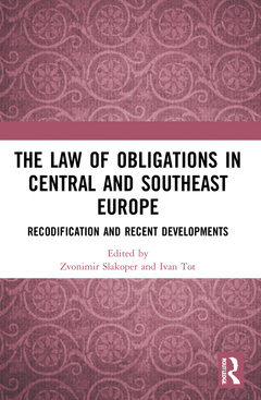 Couverture de l’ouvrage The Law of Obligations in Central and Southeast Europe