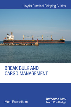 Couverture de l’ouvrage Break Bulk and Cargo Management