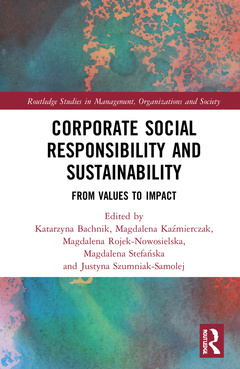 Couverture de l’ouvrage Corporate Social Responsibility and Sustainability