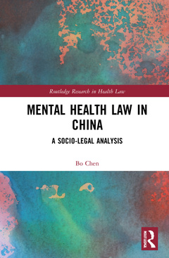 Couverture de l’ouvrage Mental Health Law in China