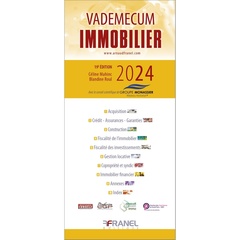 Couverture de l’ouvrage Vademecum de l'immobilier 2024 - 19e édition