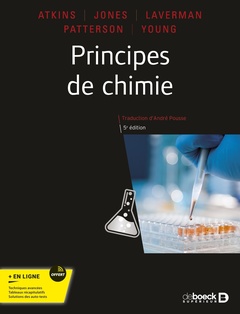 Couverture de l’ouvrage Principes de chimie