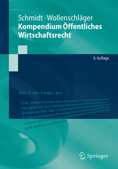 Cover of the book Kompendium Öffentliches Wirtschaftsrecht