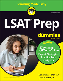 Cover of the book LSAT Prep For Dummies, 4th Edition (+5 Practice Tests Online)