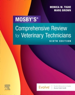 Couverture de l’ouvrage Mosby's Comprehensive Review for Veterinary Technicians