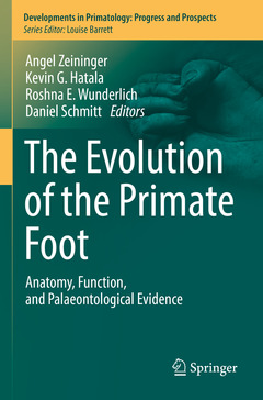 Couverture de l’ouvrage The Evolution of the Primate Foot