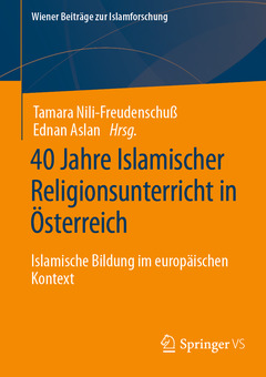 Couverture de l’ouvrage 40 Jahre Islamischer Religionsunterricht in Österreich