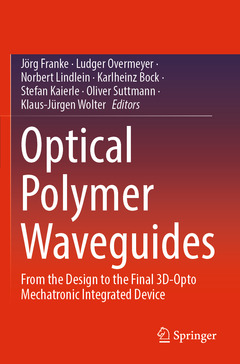 Couverture de l’ouvrage Optical Polymer Waveguides