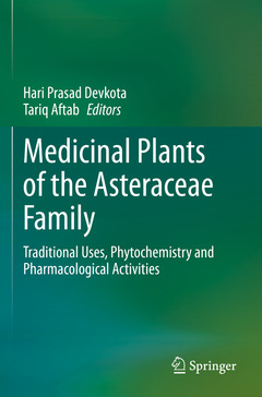Couverture de l’ouvrage Medicinal Plants of the Asteraceae Family