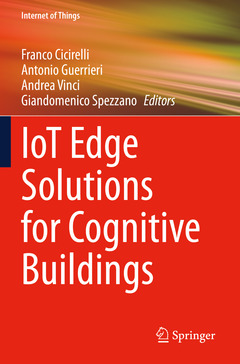 Couverture de l’ouvrage IoT Edge Solutions for Cognitive Buildings