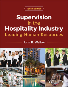 Couverture de l’ouvrage Supervision in the Hospitality Industry