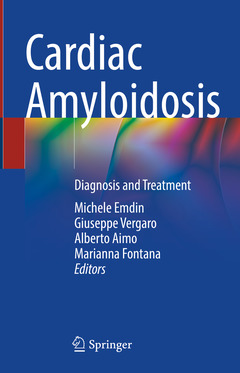 Couverture de l’ouvrage Cardiac Amyloidosis