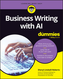 Cover of the book Business Writing with AI For Dummies