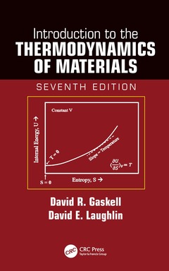 Couverture de l’ouvrage Introduction to the Thermodynamics of Materials