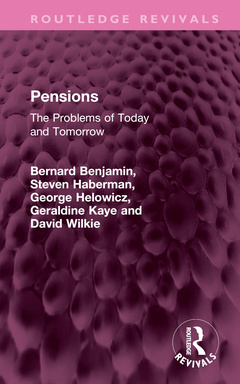 Couverture de l’ouvrage Pensions