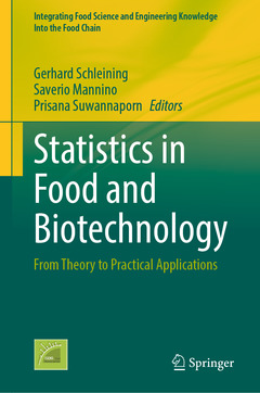 Couverture de l’ouvrage Statistics in Food and Biotechnology 