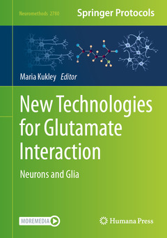 Couverture de l’ouvrage New Technologies for Glutamate Interaction