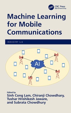 Couverture de l’ouvrage Machine Learning for Mobile Communications