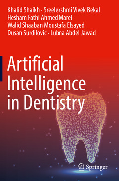 Couverture de l’ouvrage Artificial Intelligence in Dentistry