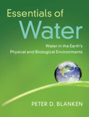 Couverture de l’ouvrage Essentials of Water
