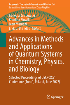 Couverture de l’ouvrage Advances in Methods and Applications of Quantum Systems in Chemistry, Physics, and Biology