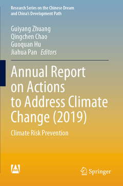 Cover of the book Annual Report on Actions to Address Climate Change (2019)