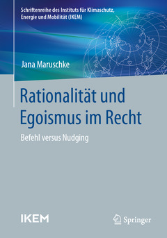 Couverture de l’ouvrage Rationalität und Egoismus im Recht 