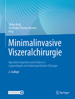 Couverture de l’ouvrage Minimalinvasive Viszeralchirurgie
